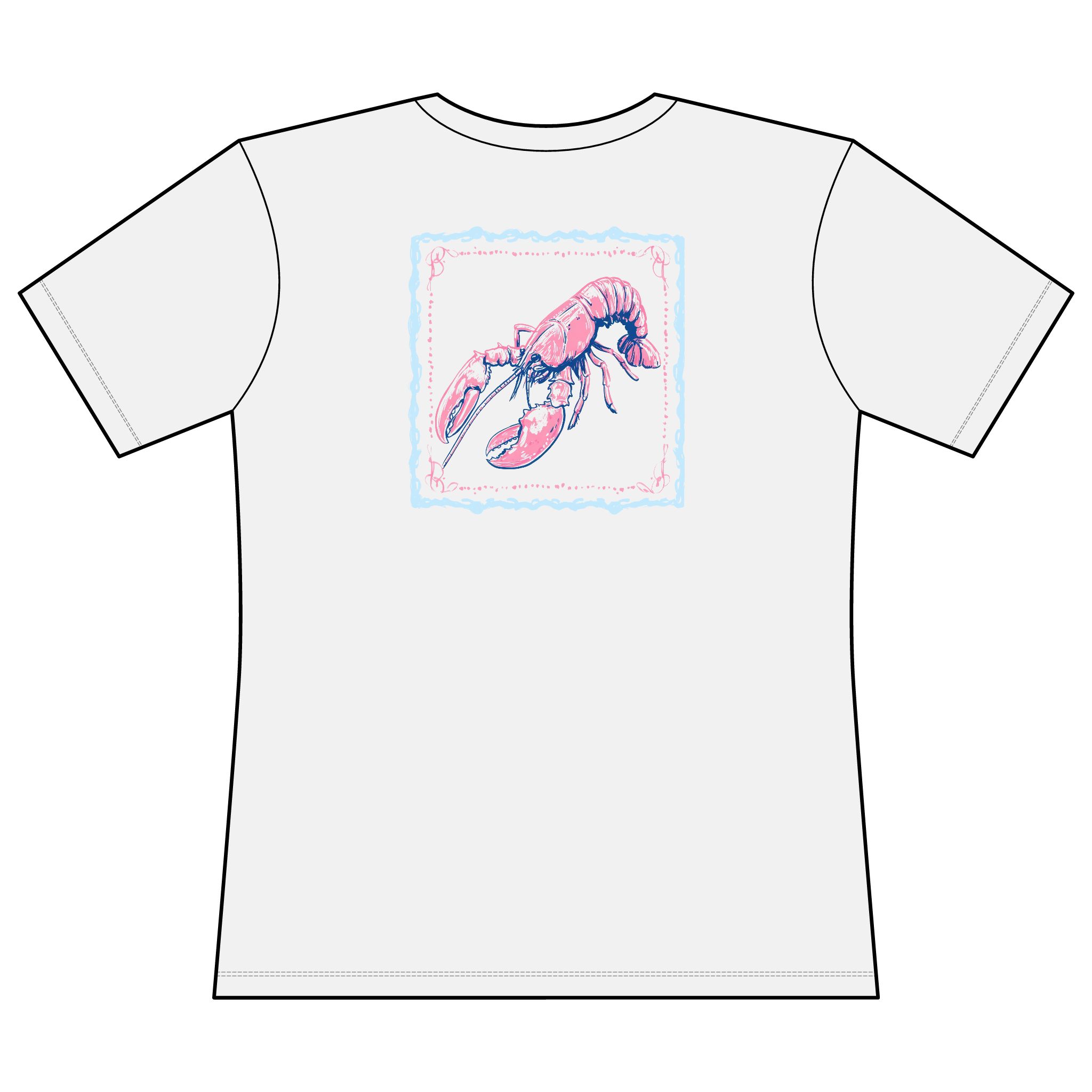 Salty Soul Palm-Tree Tee — Women's Fitted Beach T-Shirt