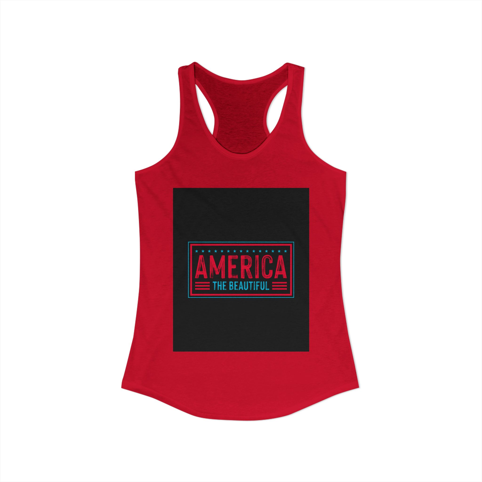 America the Beautiful Racerback Tank