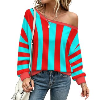 Off-Shoulder Hoodie